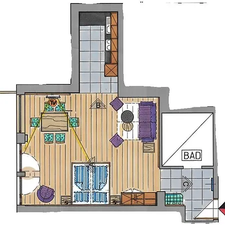 Gasthof-appartements Vroni - Chiemgau Karte